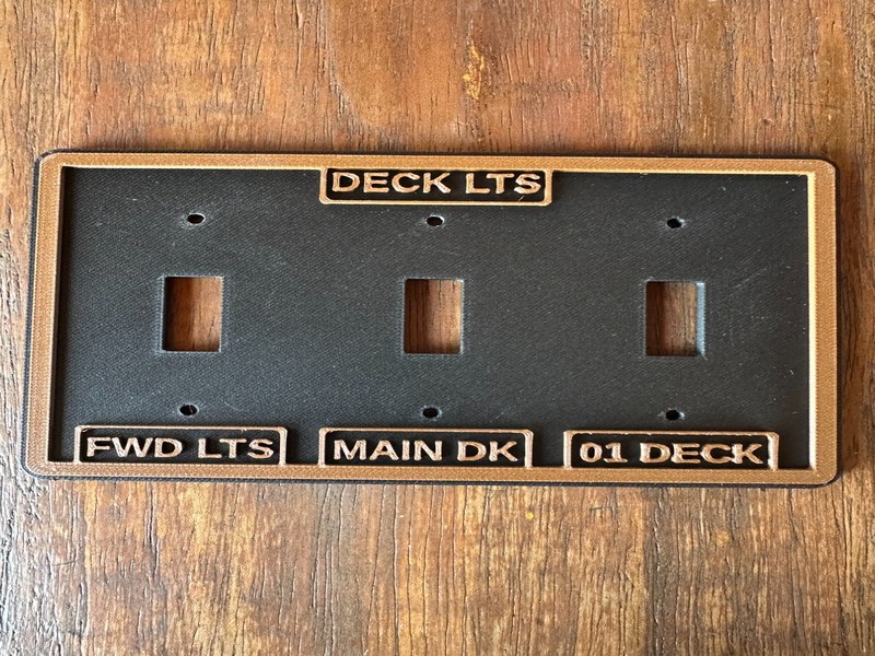 3-Gang Wall Plate